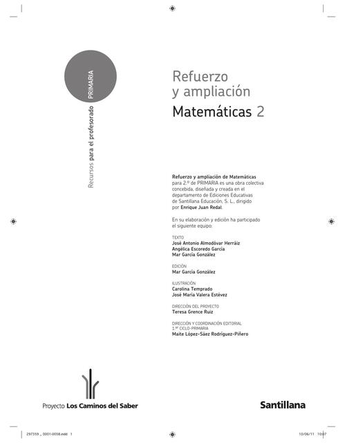 Refuerzo de Matematica 2 grado