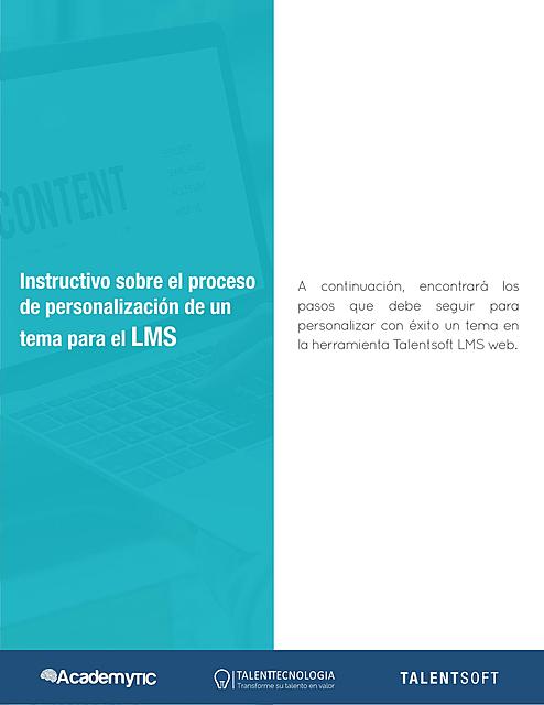 Personalización gráfica de un LMS