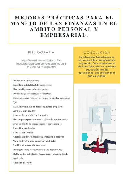 Mejores Prácticas para el Manejo de las Finanzas en el Ámbito Personal ...