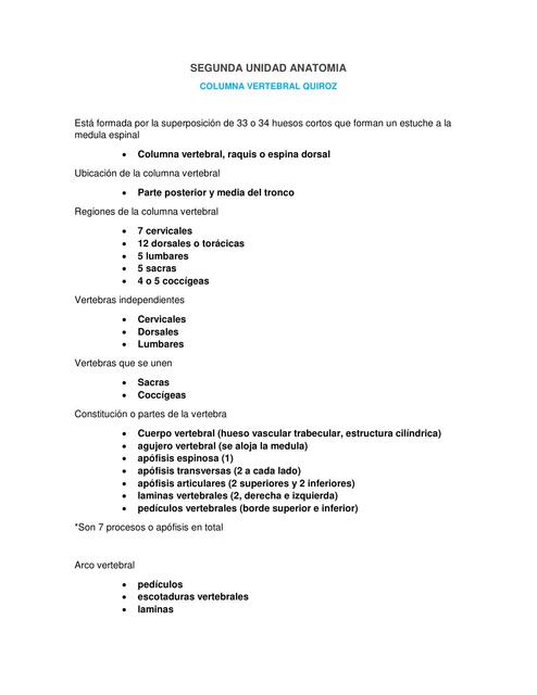 Columna Vertebral 