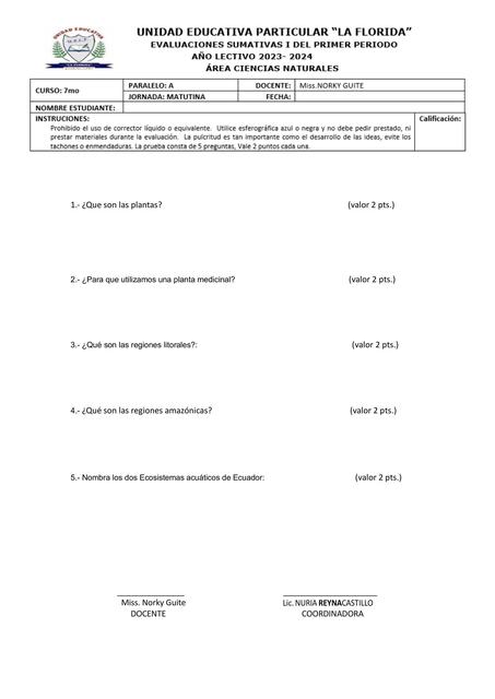 Ciencias naturales 