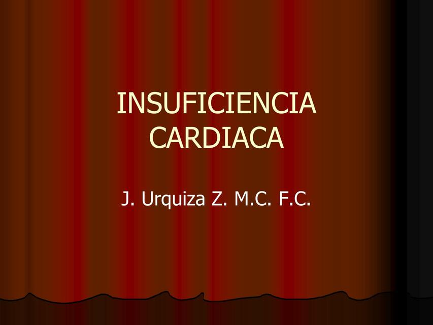 Insuficiencia cardiaca