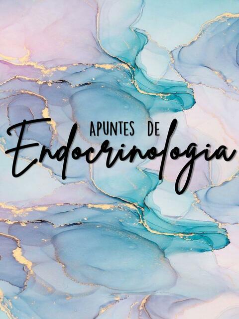 Apuntes de endocrinología