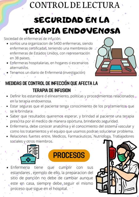 Seguridad en la Terapia Endovenosa 