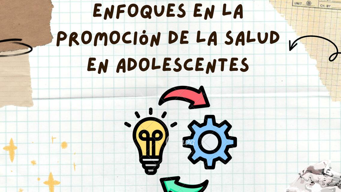 Enfoques en la Promoción de la Salud en Adolescentes 