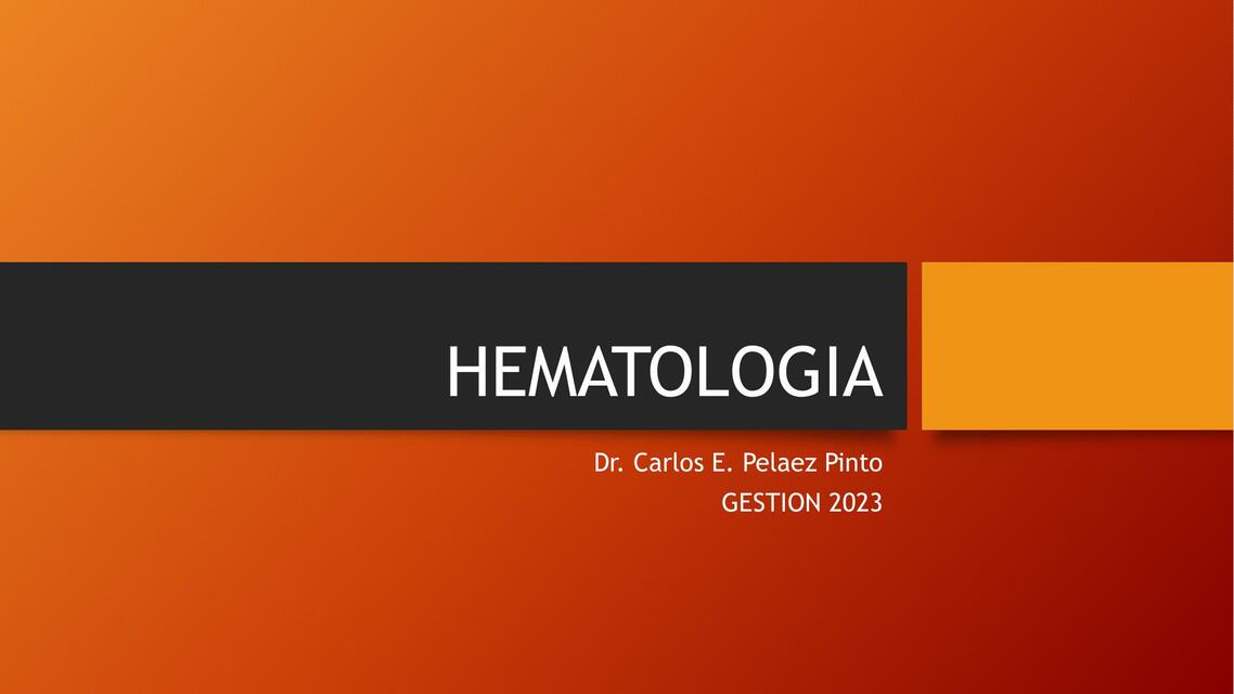 Hematología