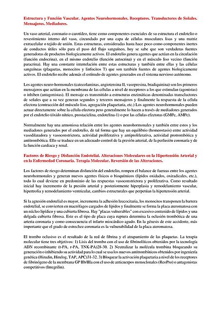 BIOLOGÍA MOLECULAR SISTEMA CARDIOVASCULAR 