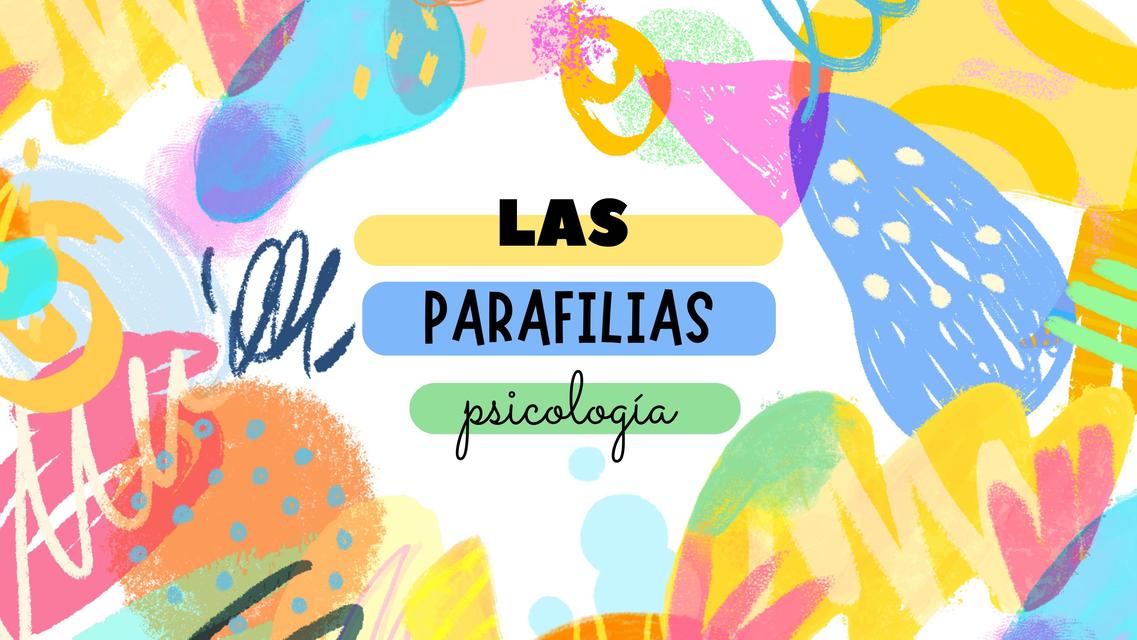 Las Parafilias   