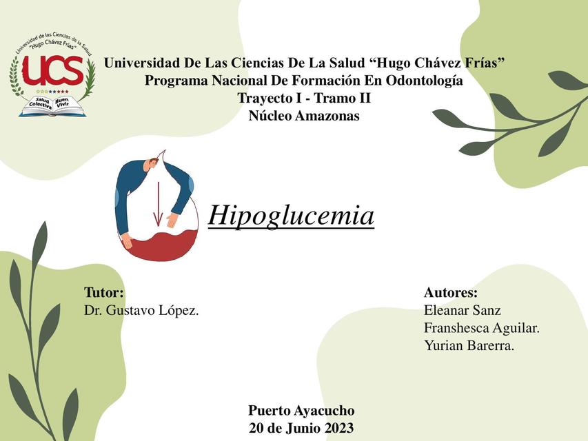 Hipoglucemia 