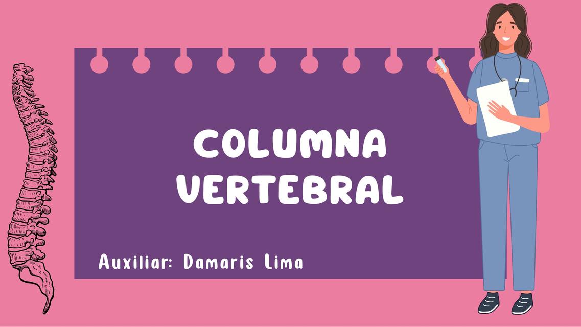 Columna vertebral  