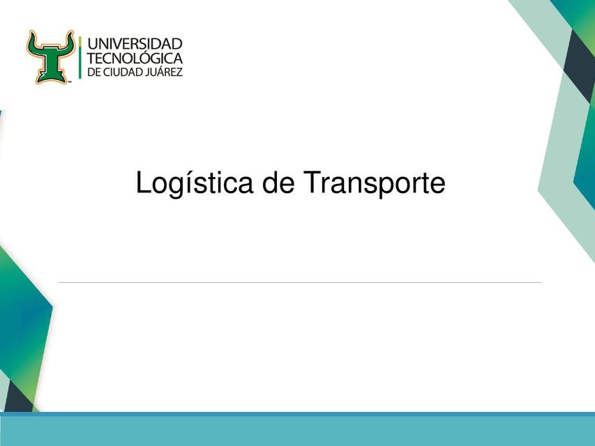 Logística de transporte   