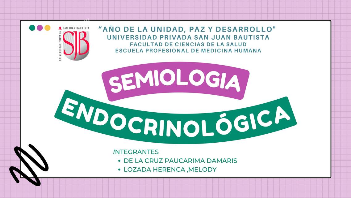 Semiología Endocrinológica 