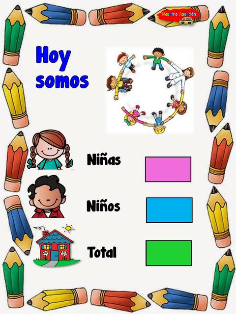 Carteles para la Asistencia de Aula | mirelin mendez | uDocz