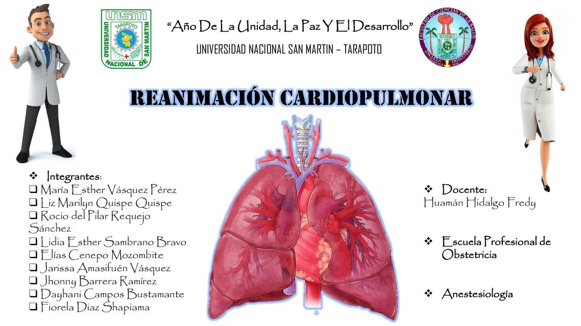 Reanimación  Cardiopulmonar 