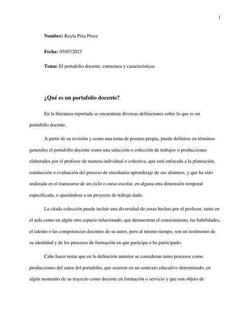 El Portafolio Docente Estructura Y Caracter sticas Keyla UDocz skills-and-capabilities-resume-examples