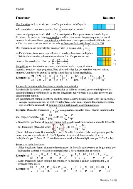 Fracciones