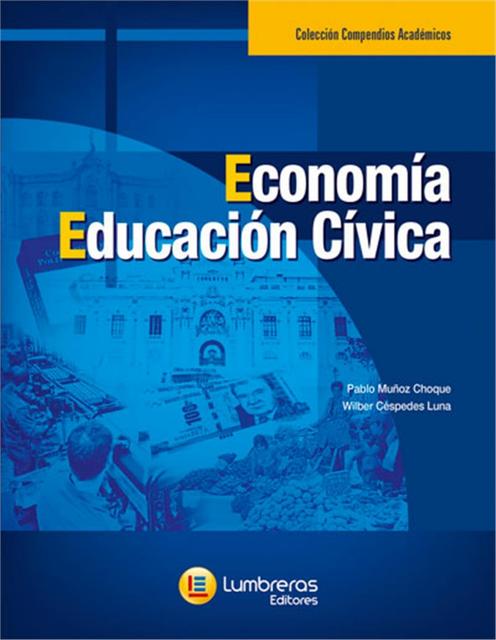 Economía educación  Cívica