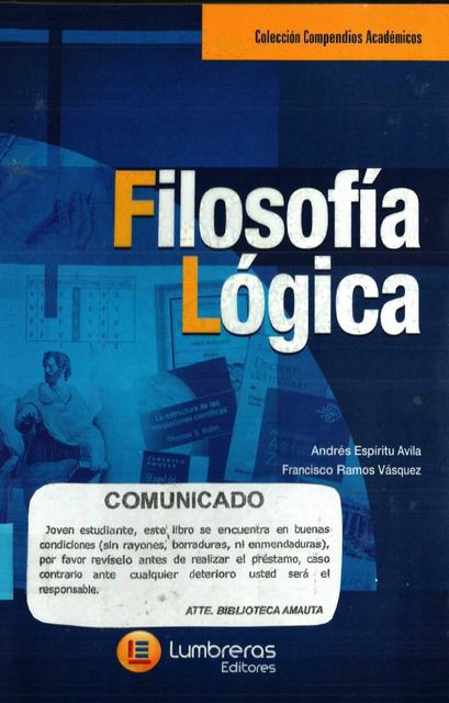  Filosofía y Lógica