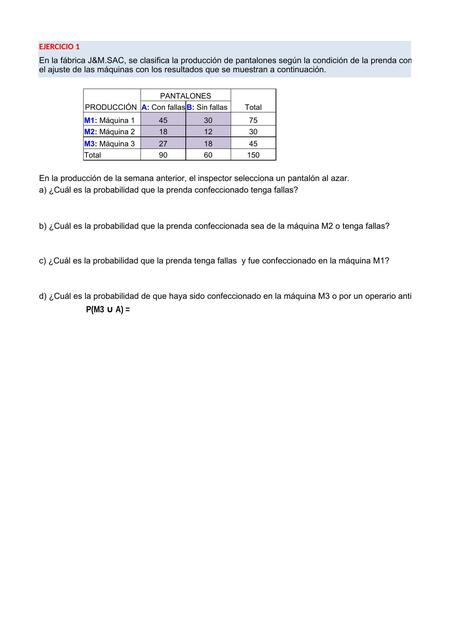 Ejemplos Probabilidades