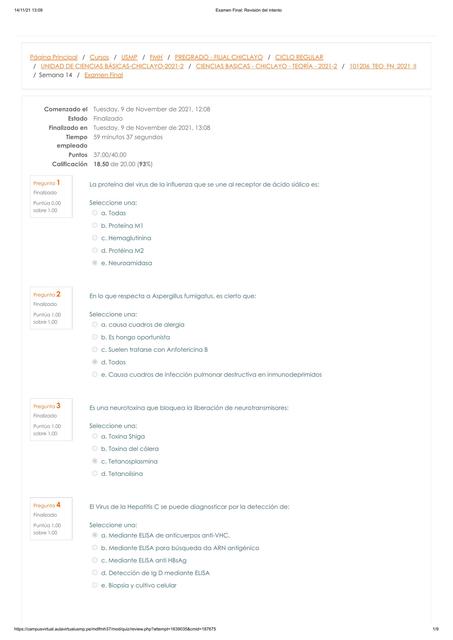 Examen Final Microbiología 