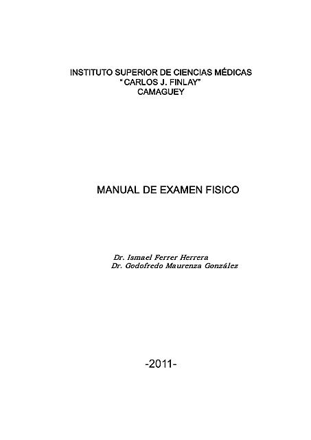 manual de examen fisico