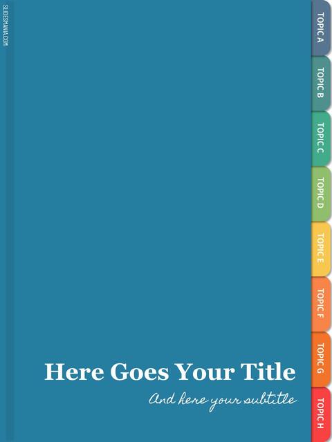 Digital Notebook with sections Editable Colors Ver | Jaay | uDocz