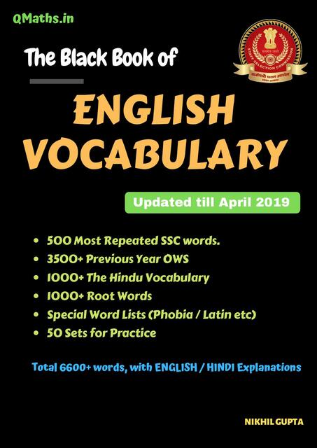 English Vocabulary