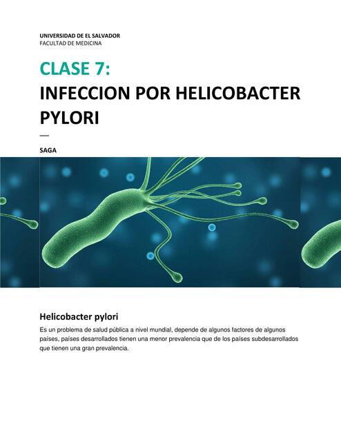  Infeccion por Helicobacter pylori 