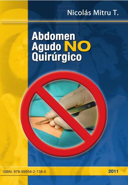 Abdomen agudo no quirúrgico 