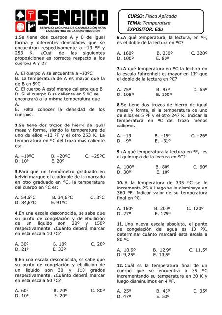 Temperatura