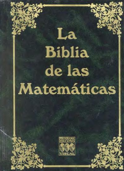 La biblia de las matemáticas 