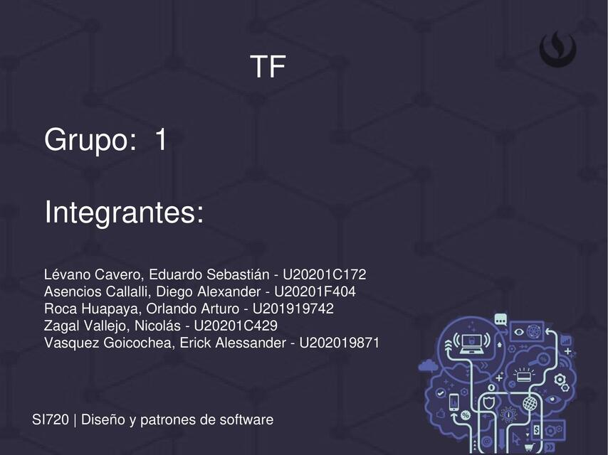 Exposición Diseño y Patrones de Software | Sebastián Lévano | uDocz