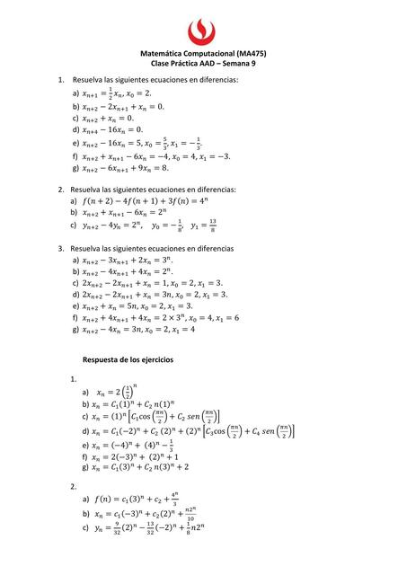 Matemática Computacional 