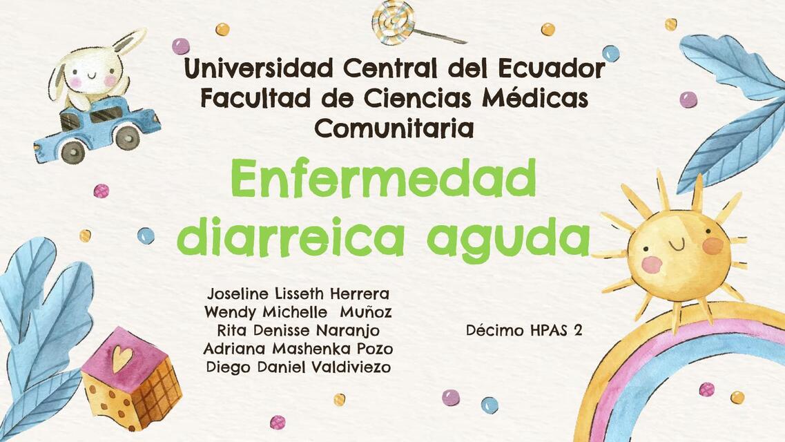 Enfermedad diarreica aguda 