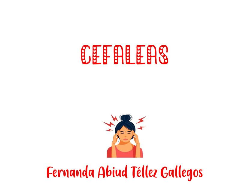 Cefaleas 