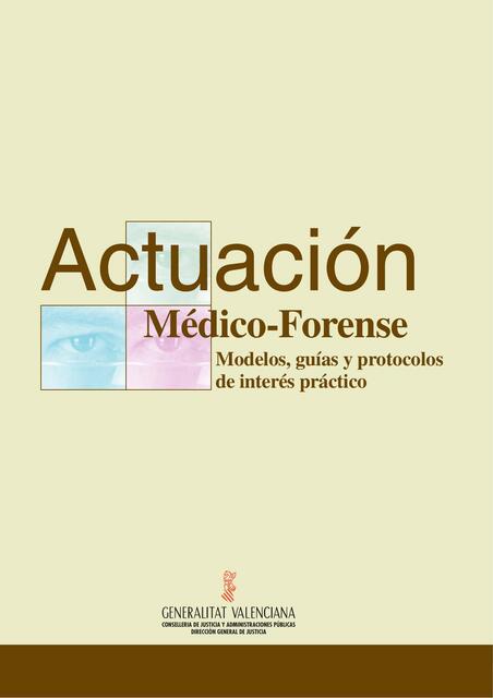 Actuación médico forense