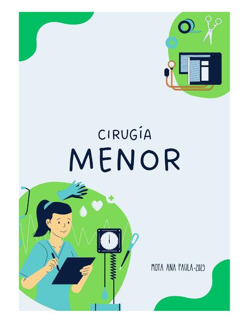 Cirugía menor