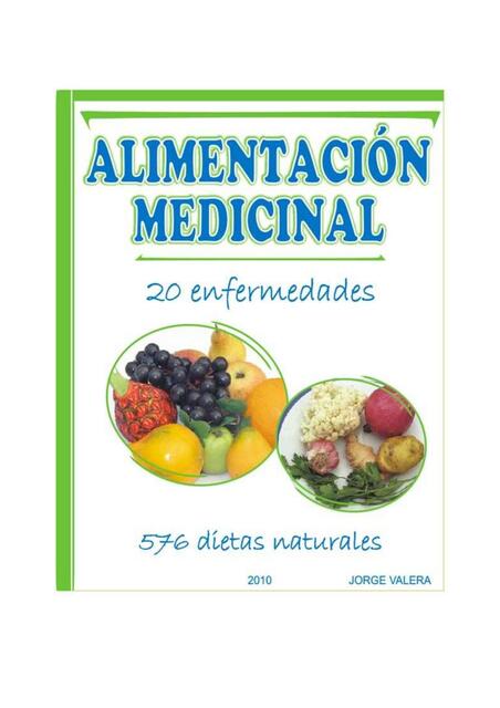 Alimentacion medicinal 