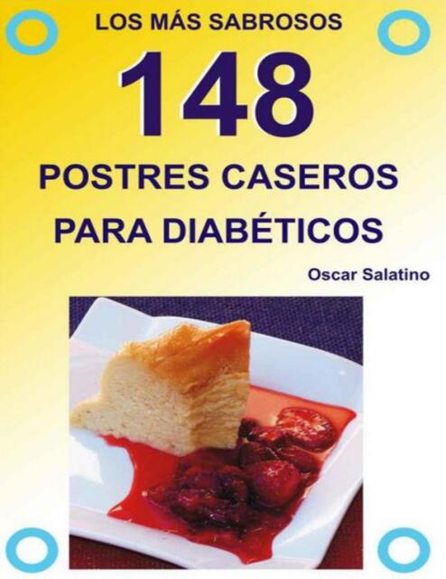 148 Postres Caseros para Diabeticos 