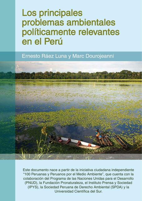 Los principales problemas ambientales | Evelyn Montes Valdez | uDocz