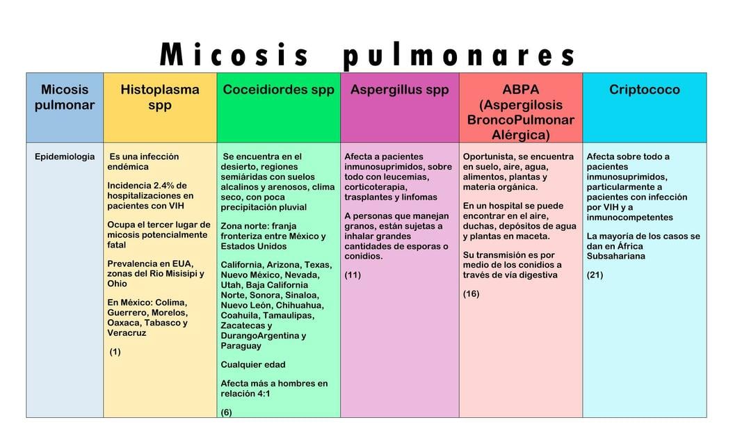 Micosis Pulmonares | Nilsse Granados | uDocz