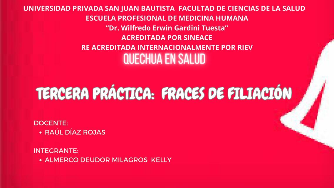 Frases de filiación  