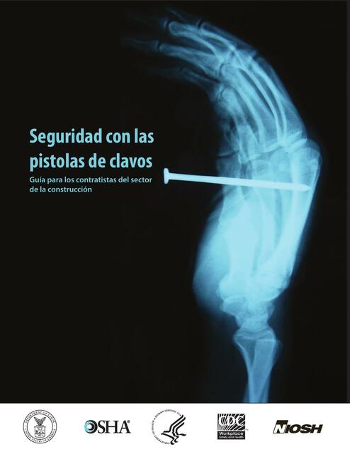 Seguridad con pistola de clavos