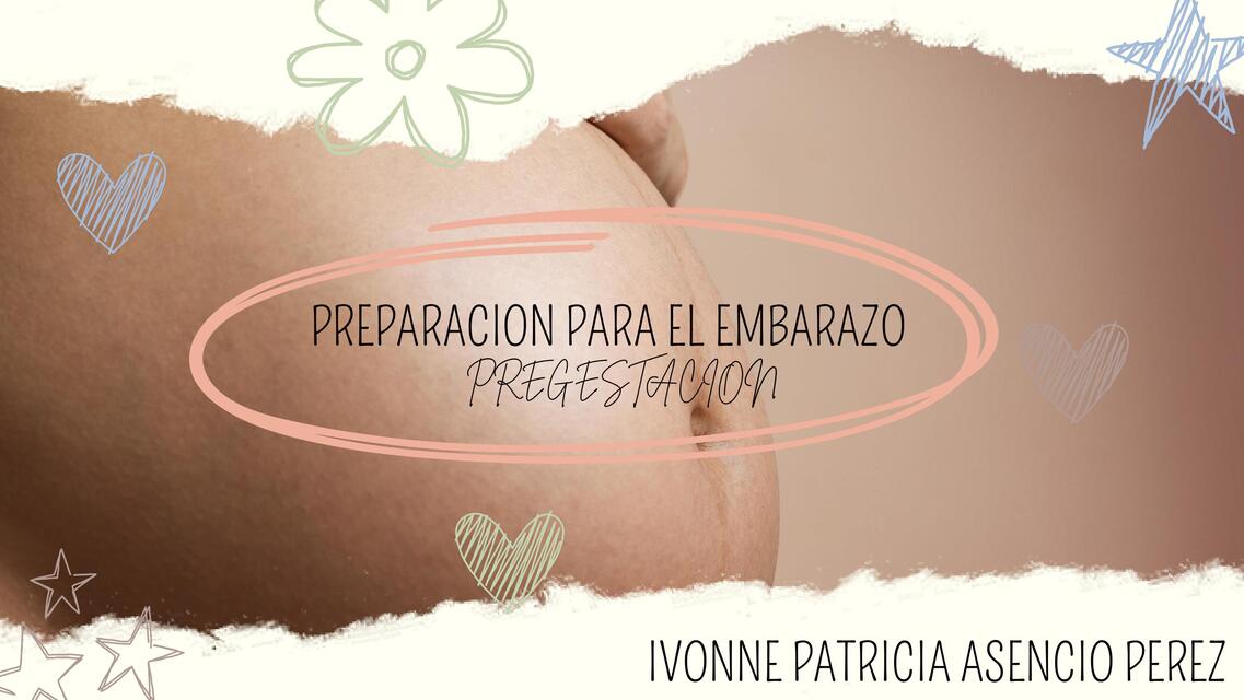 Preparación para el embarazo pregestacional 