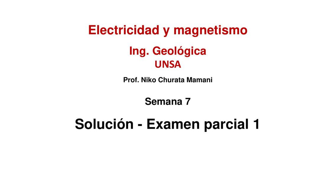 Solución- Examen Parcial 1 