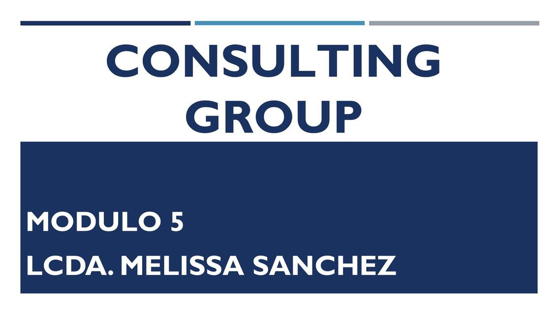 Grupo de consultoría  