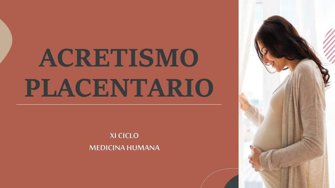 Acretismo Placentario 