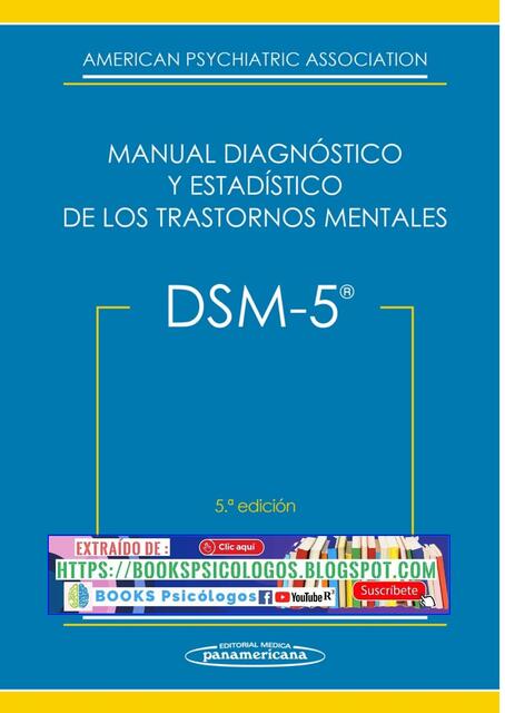 Manual diagnóstico y estadístico de los trastornos mentales   