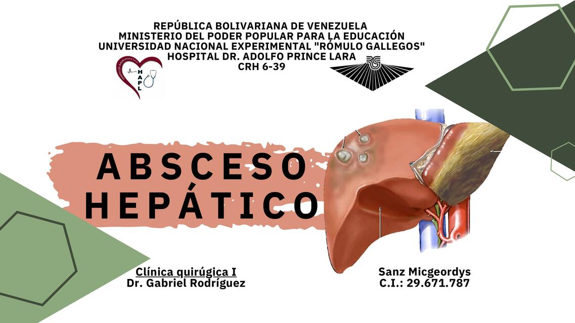 Absceso  Hepático 