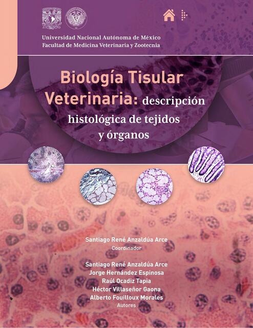 Biología Tisular Veterinaria 